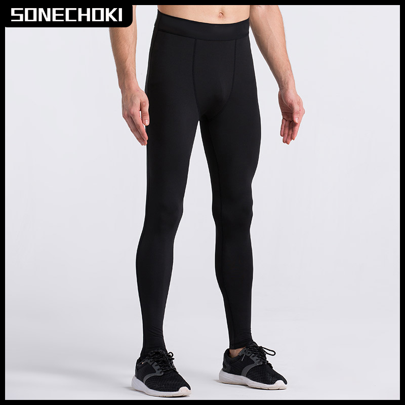 Best Crossfit Gear - Mens Gym Compression Leggings Sport Training