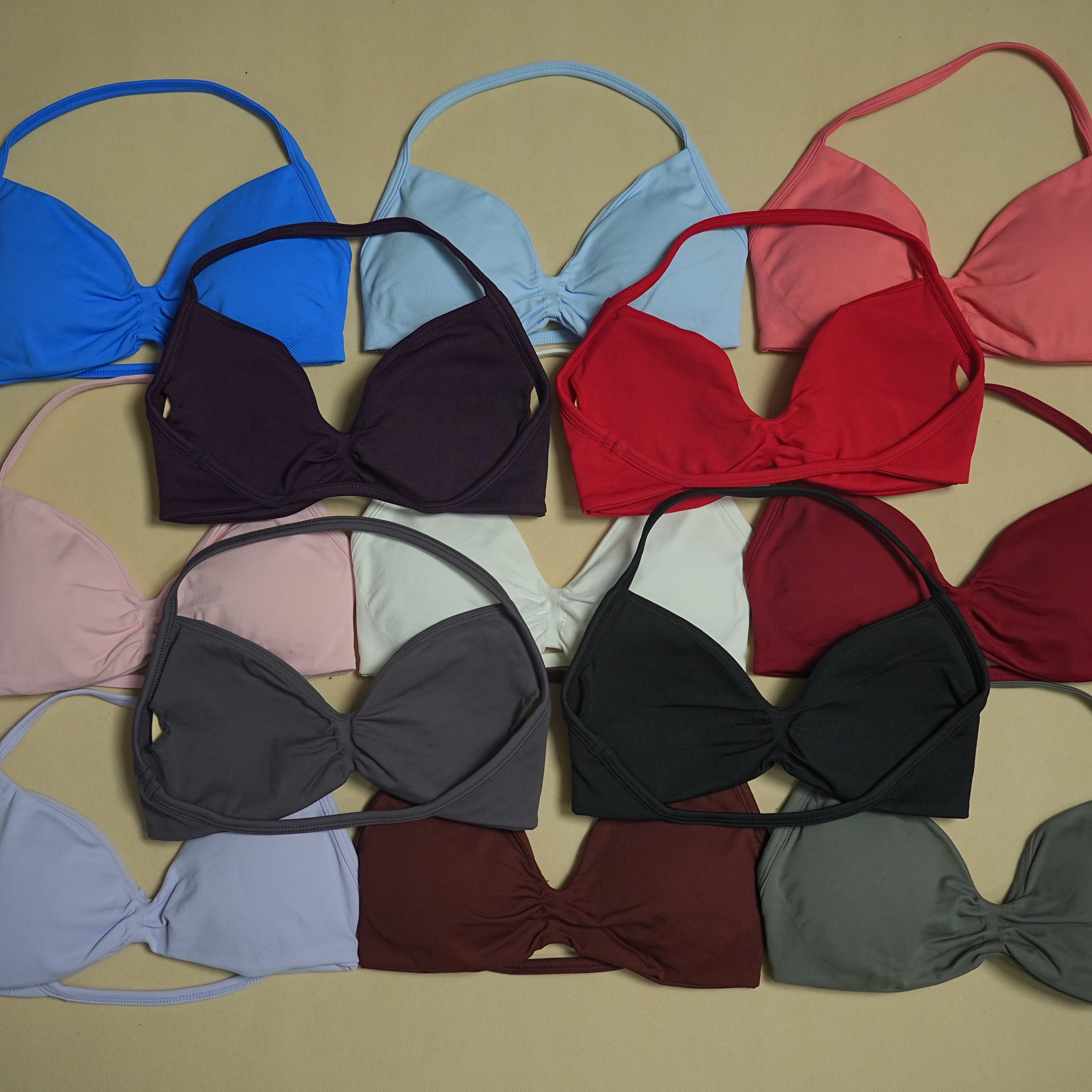 Crossfit Yoga - Women's Backless Sports Bra, High Support