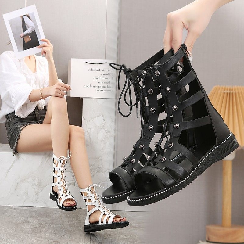 Fashion Gladiator Sandals Wome - Crossfit Outfit avaliação e preço