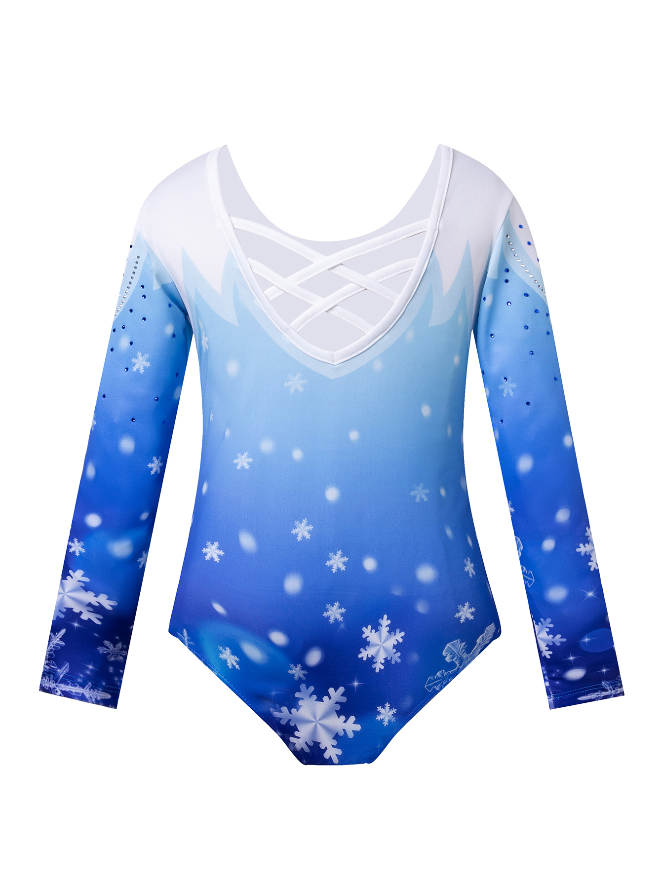 Gradient Color Snowflake Print - Crossfit Event avaliação e preço