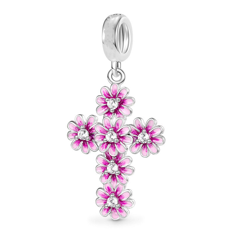 New Flower Cross Charm Sword B - Crossfit Accessories avaliação e preço