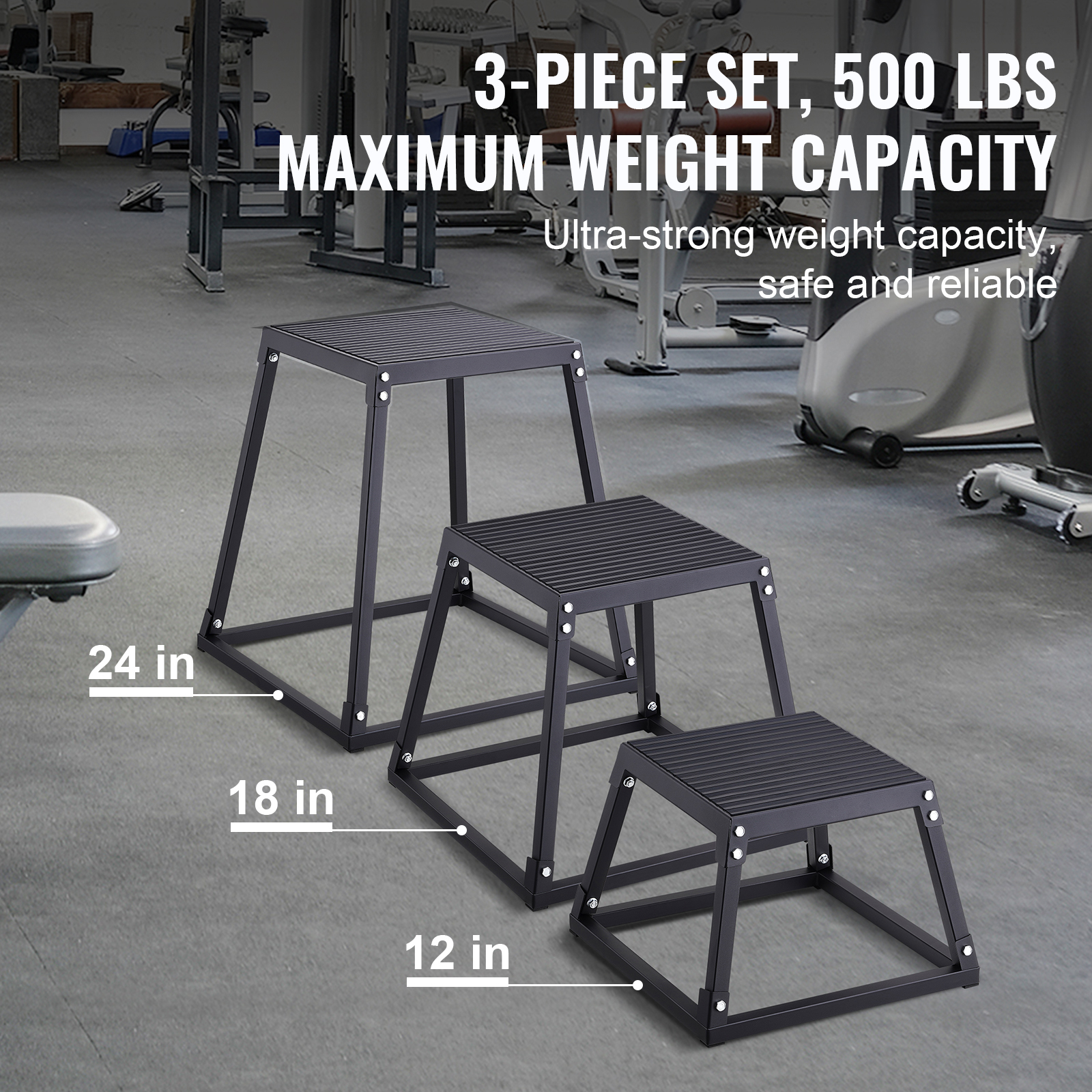 SucceBuy 12/18/24Inch Plyometr - Box Jump Plyo avaliação e preço