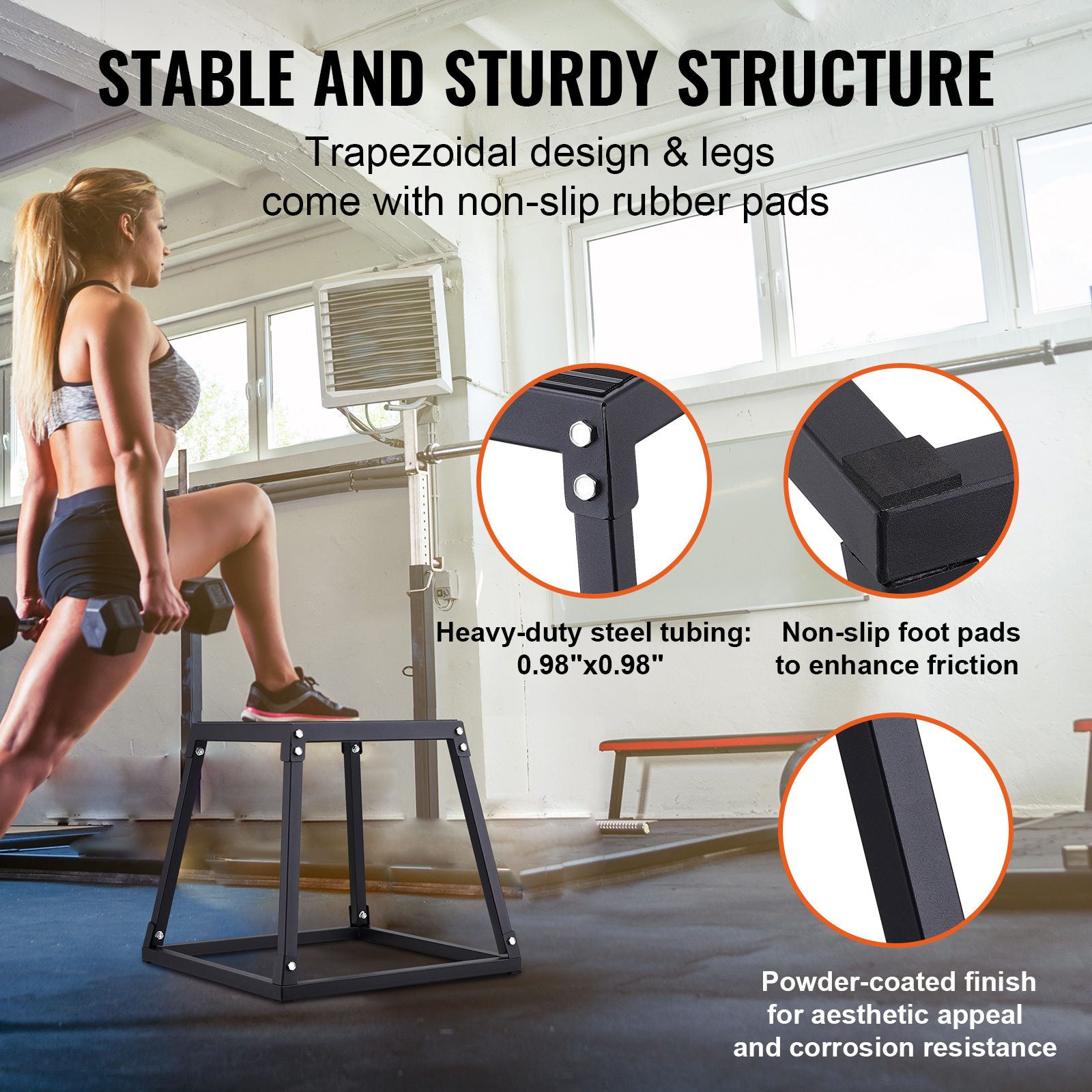 SucceBuy 12/18/24Inch Plyometr - Box Jump Plyo avaliação e preço