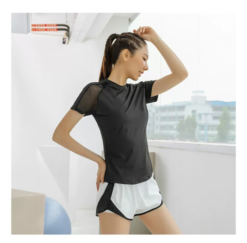 Summer Sports Short-Sleeved Wo - Crossfit Yoga avaliação e preço