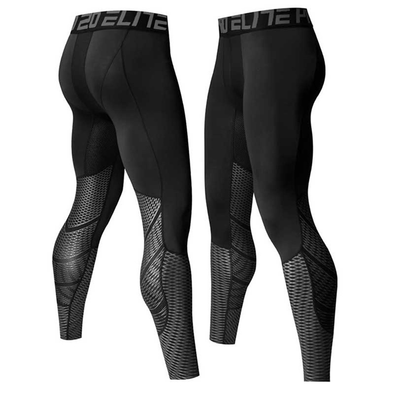 2018 Men Running Tights Compre - Best Crossfit Gear avaliação e preço