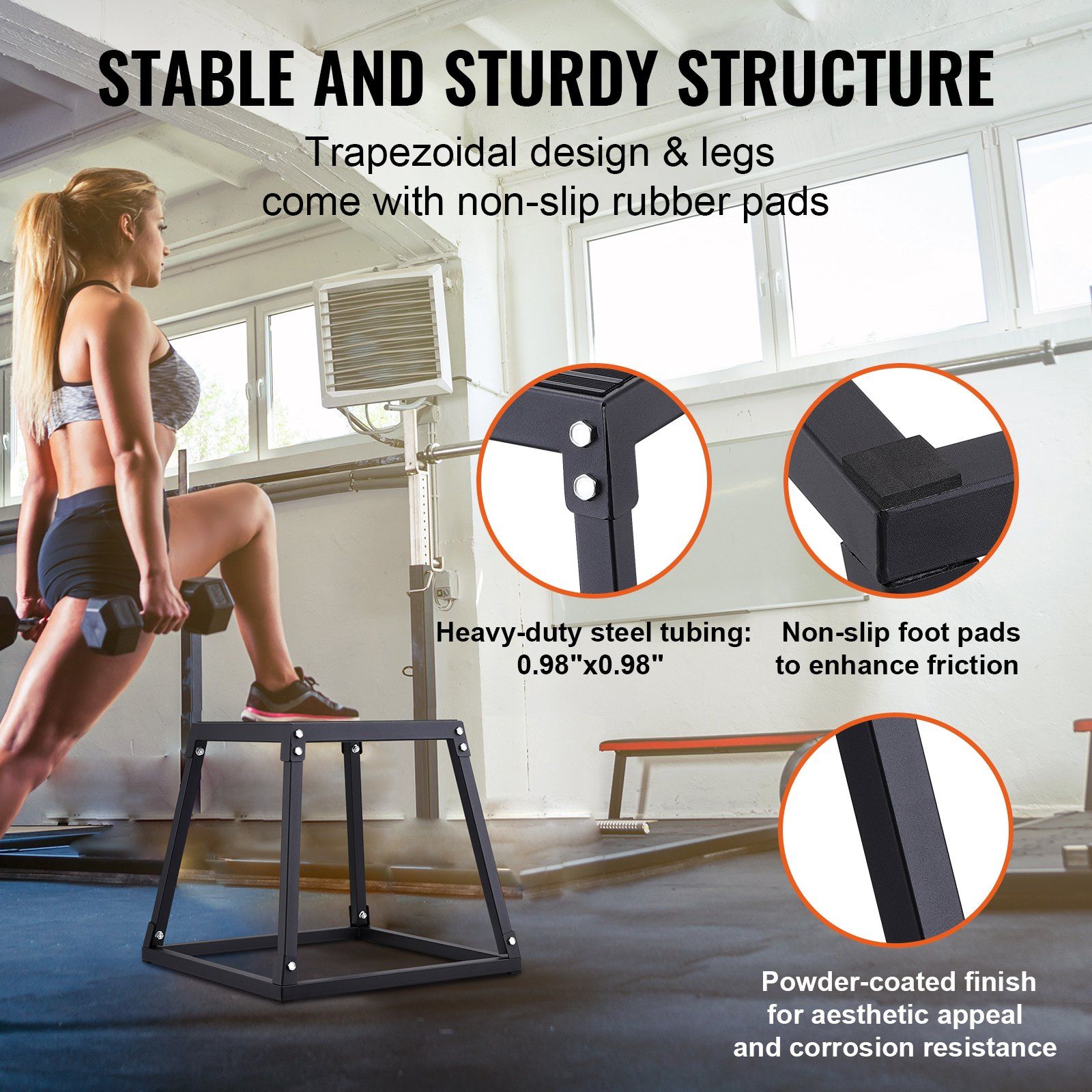 Adjustable Height Plyo Box 12x - Box Jump Plyo avaliação e preço
