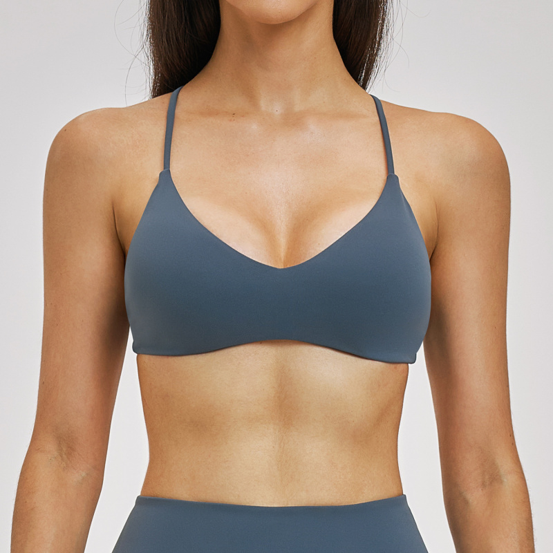 Backless Yoga Bra Gym Women Sp - Crossfit Gym avaliação e preço