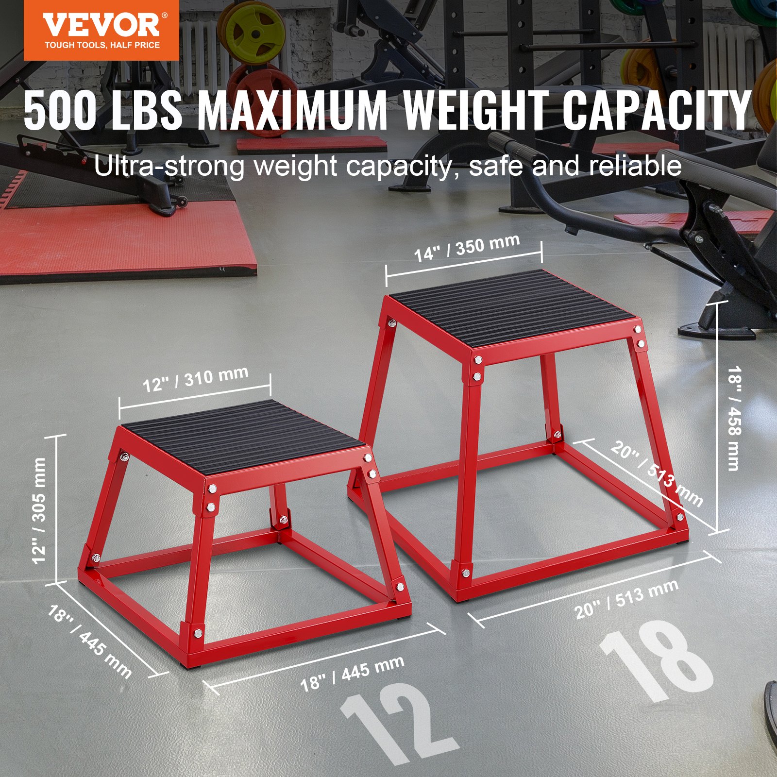 Plyometric Jump Box, 12 Inch P - Box Jump Plyo avaliação e preço