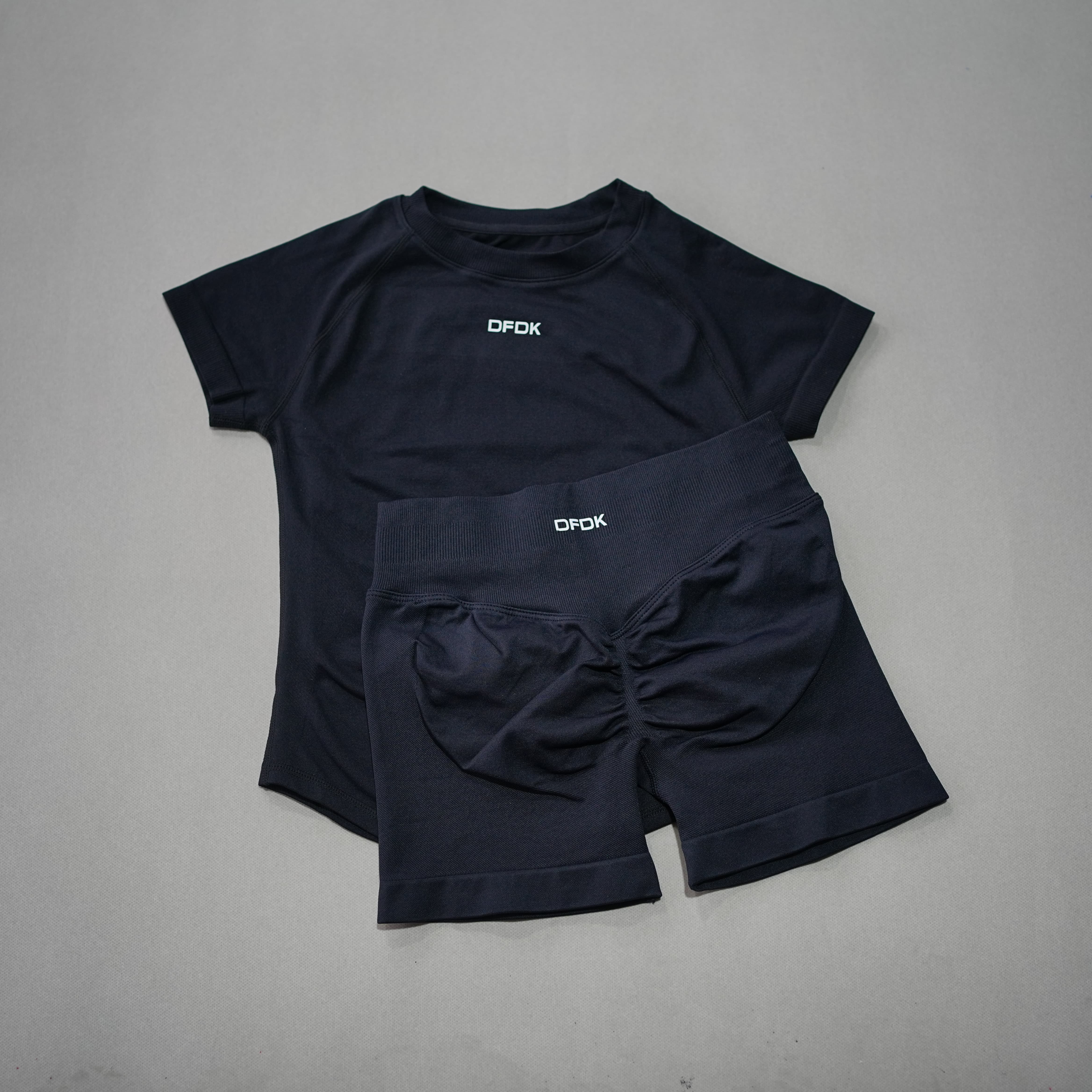 DFDK Women's Round Neck Short  - Crossfit Yoga avaliação e preço