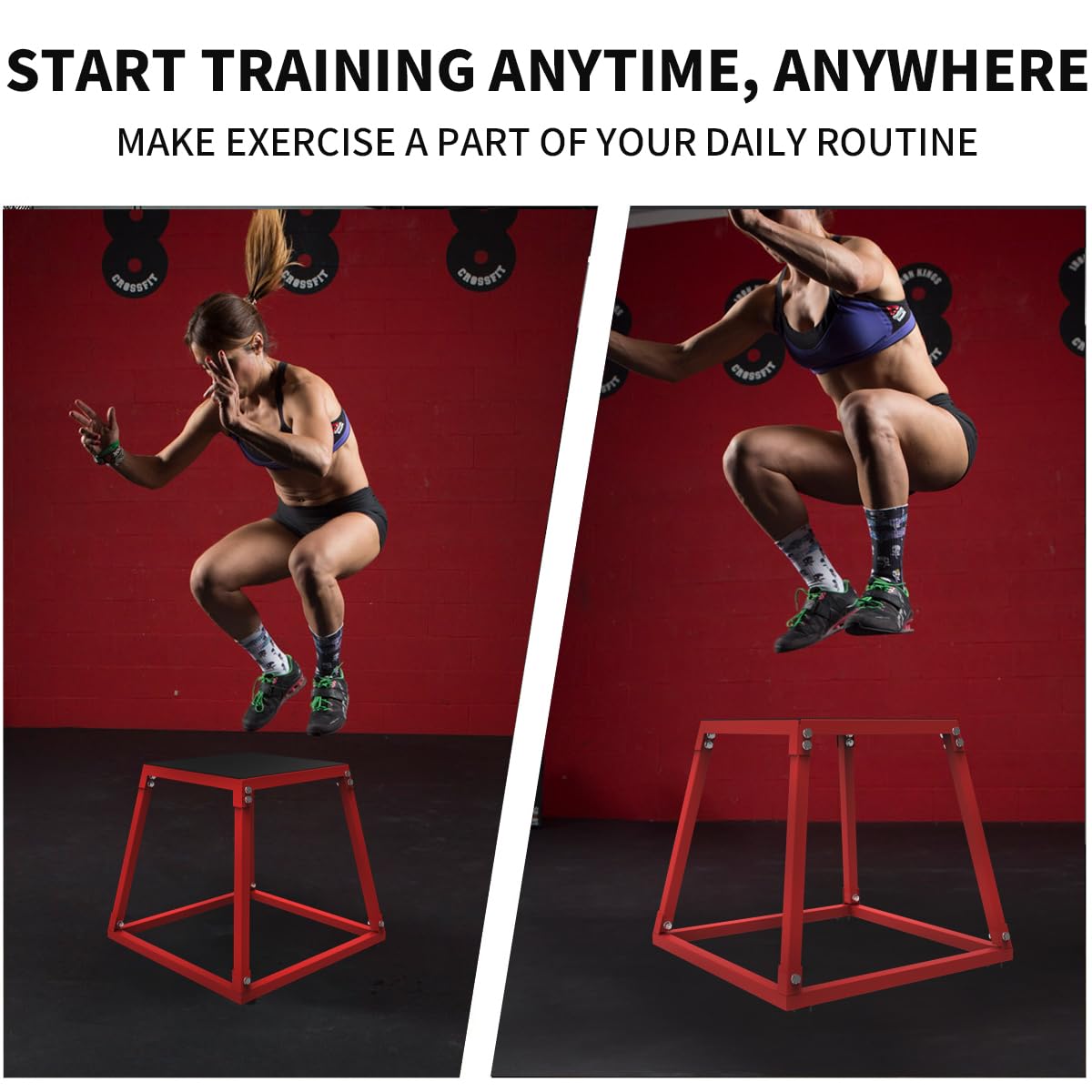Metal Plyometric Jumping Box,  - Box Jump Plyo avaliação e preço
