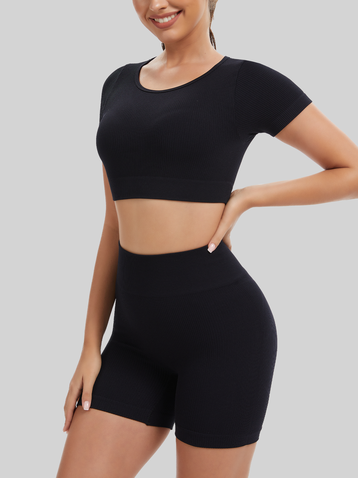 Yoga Set Sports Bra Outfit, Ti - Crossfit Gear For Women avaliação e preço