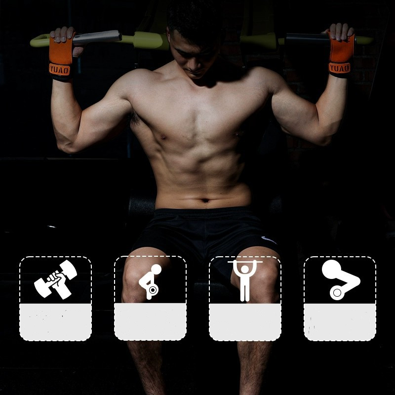 1Pair 4mm Thickened Gym Grips  - Best Crossfit Gear avaliação e preço