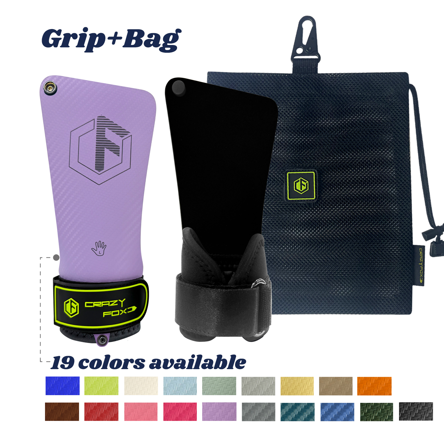 Natural Rubber Anti‑Slip Palm  - Crossfit Gym Gear avaliação e preço