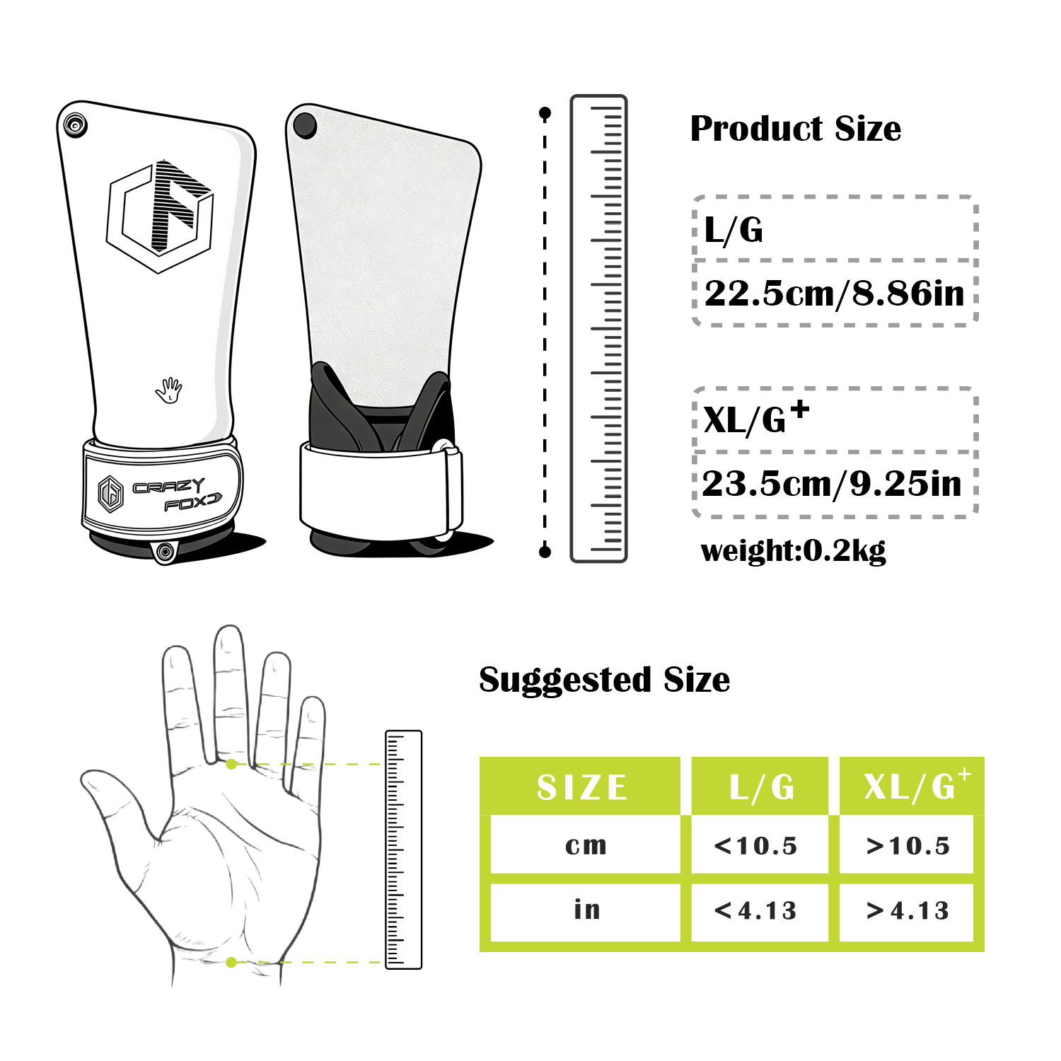 Natural Rubber Anti‑Slip Palm  - Crossfit Gym Gear avaliação e preço