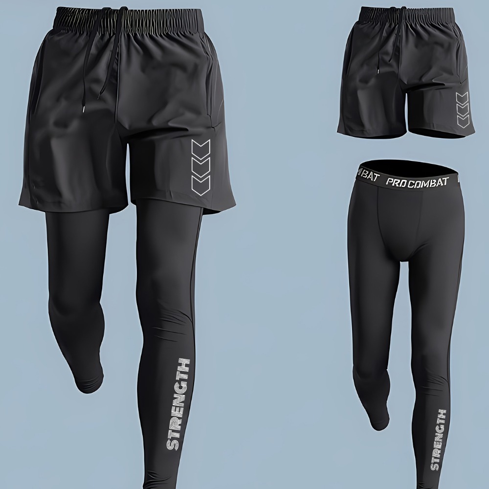 Men's 2 in1 Compression Sport  - Best Crossfit Gear avaliação e preço