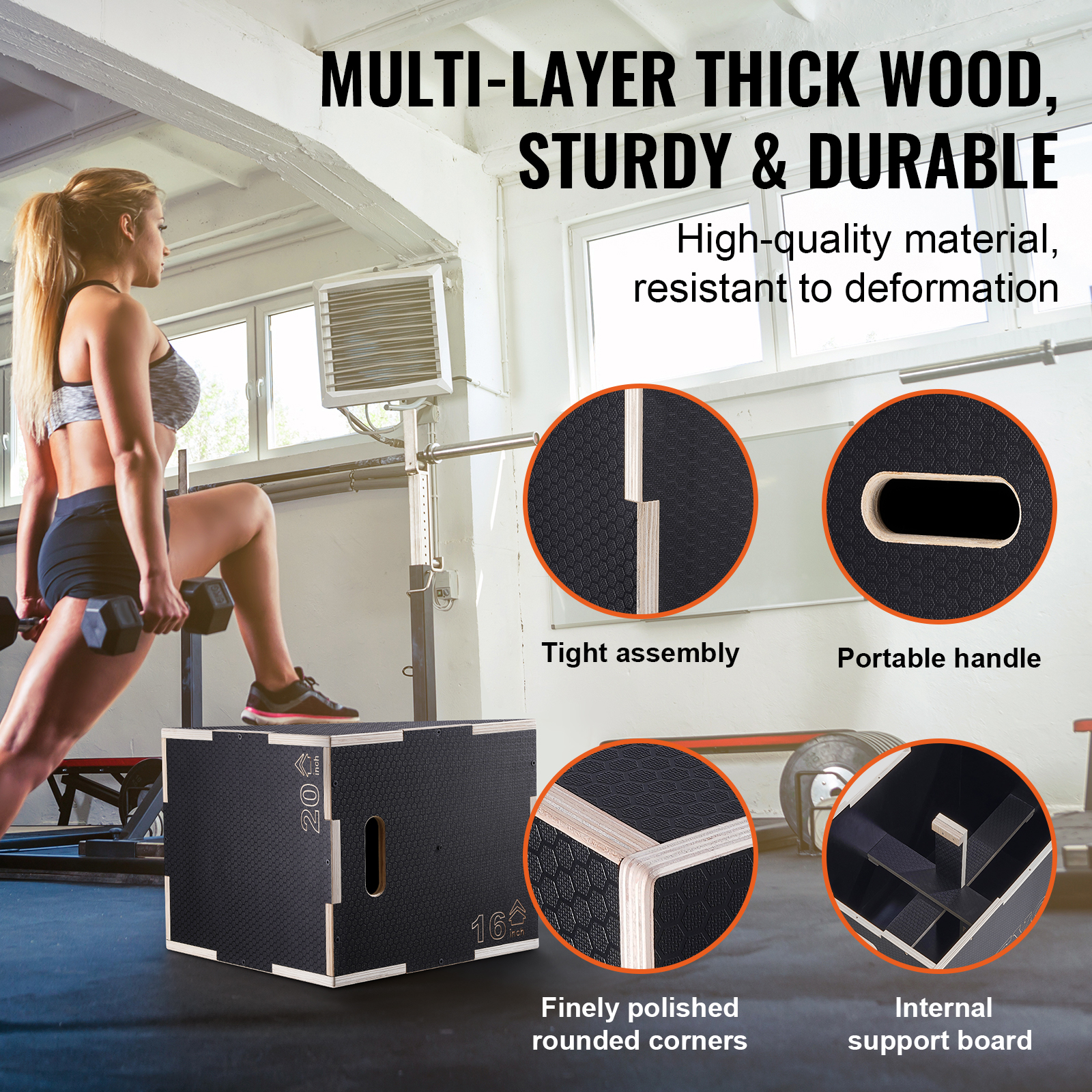 VEVOR 3 In 1 Plyometric Jump B - Box Jump Plyo avaliação e preço