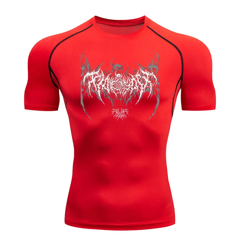 Y2K Compression Shirt Men Fitn - Best Crossfit Gear avaliação e preço
